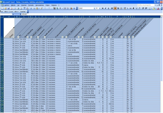 encuestas en excel